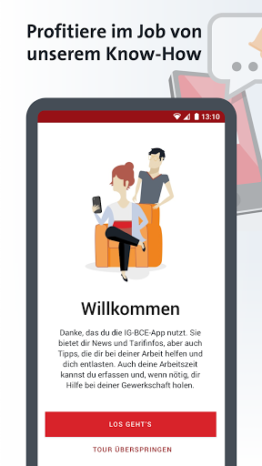 Android application Meine IGBCE screenshort