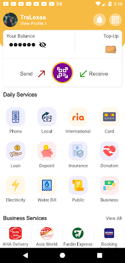 Android application Anakut Bank screenshort
