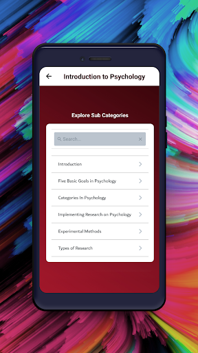Study Psychology Screen 3
