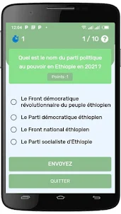 Quiz Ethiopie