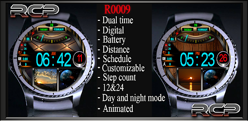RCP R0009 WATCH FACE Screen 3