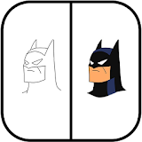 How To Draw Batman Head icon