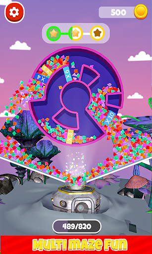 Android application Multi Maze ball 3d Puzzle Game screenshort