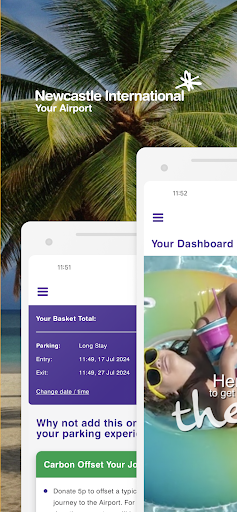 Android application NCL Airport screenshort