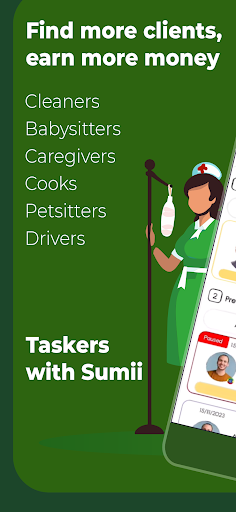 Android application Sumii Taskers screenshort