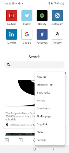 MBrowser - Fast Browser Screen 3