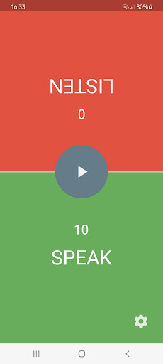 Android application Debate Timekeeper screenshort