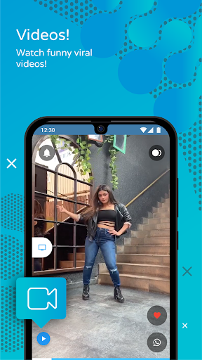 RaRa - Funny Videos Chat WhatsApp Status Camera