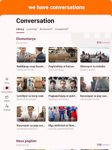 Filipino - Listening Speaking screenshot 9