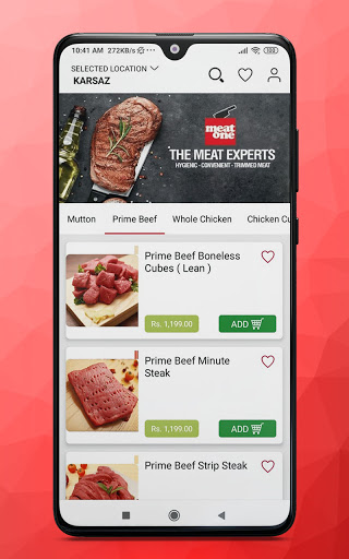 Meat One Screen 2