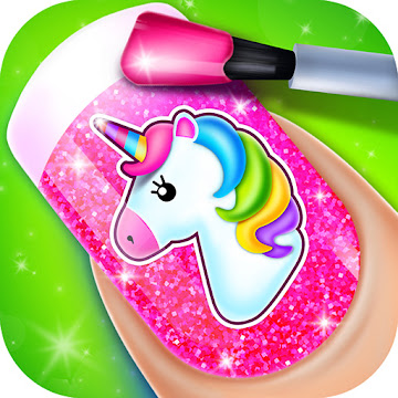 Captura de Pantalla 1 Salón de uñas Manicure- Unicorn Fashion Game android
