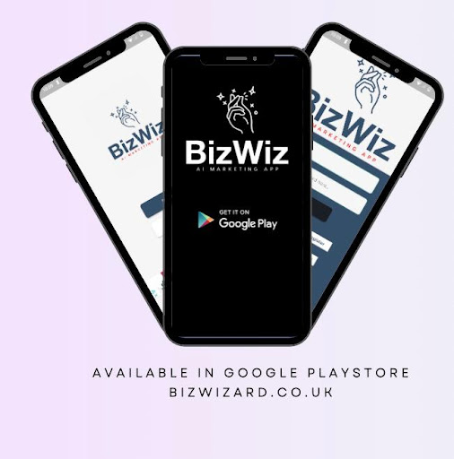 Android application BizWiz - Ai Marketing App screenshort