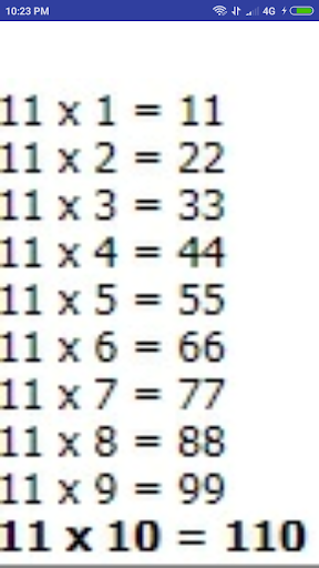 Math-Tables Learn Through Audio