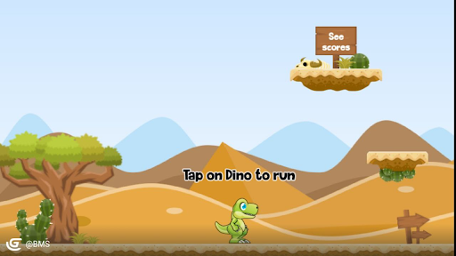 Android application Dino Fury screenshort