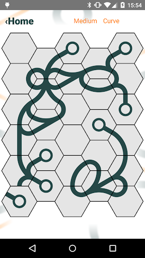 Android application Hexy - The Hexagon Game screenshort