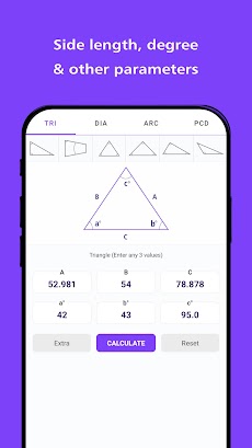 Angle Finder - Trig Calculatorのおすすめ画像4