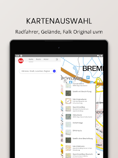 Falk Maps Routenplaner & Karte Screenshot