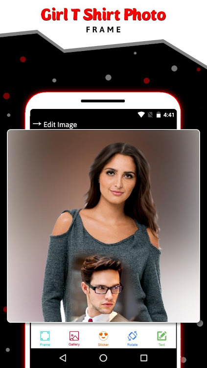 Girl T Shirt Photo Frame - 1.0.1 - (Android)