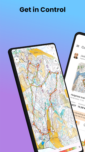 Screenshot of Control Orienteering Analysis