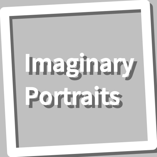 Book, Imaginary Portraits logo