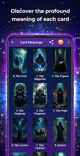 Black Tarot in English Screenshot 4 - AppWisp.com