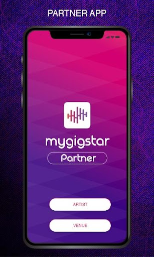 Android application MyGigStar Partner screenshort