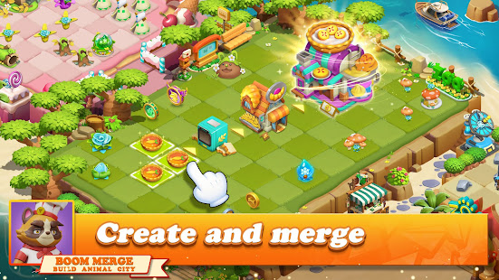 Boom Merge : Build Animal City screenshots 4