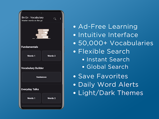 Android application Bn En: ভোকাবুলারি - Vocabulary screenshort