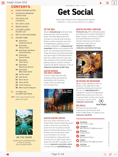Austin Insider Guide Screen 3
