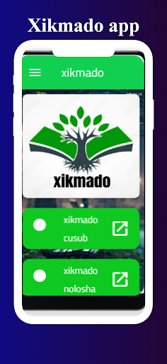 Android application xikmado screenshort