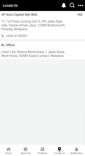 JP Asia Capital Sdn Bhd Screen 3