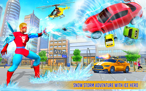 Snow Hero Robot Rescue Ice Man 2.4 screenshots 1
