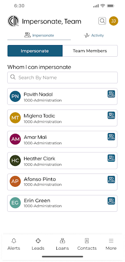 Android application CCM Loan Officer screenshort