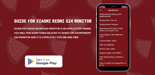 Xiaomi Redmi G24:165Hz Gaming Monitor, Best Price