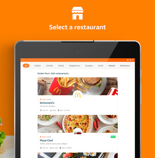 Order food to online go