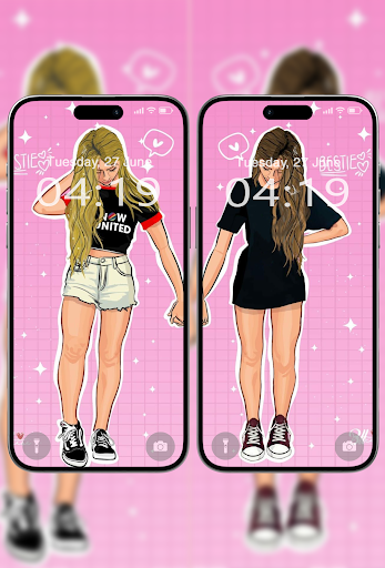 Android application BFF: twins Wallpapers screenshort