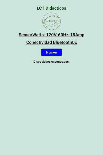 SensorWatts Screen 3