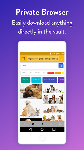 Screenshot of Easy Vault: Hide Pics & Videos