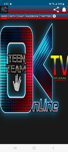 Android application OK TEAM ECUADOR screenshort