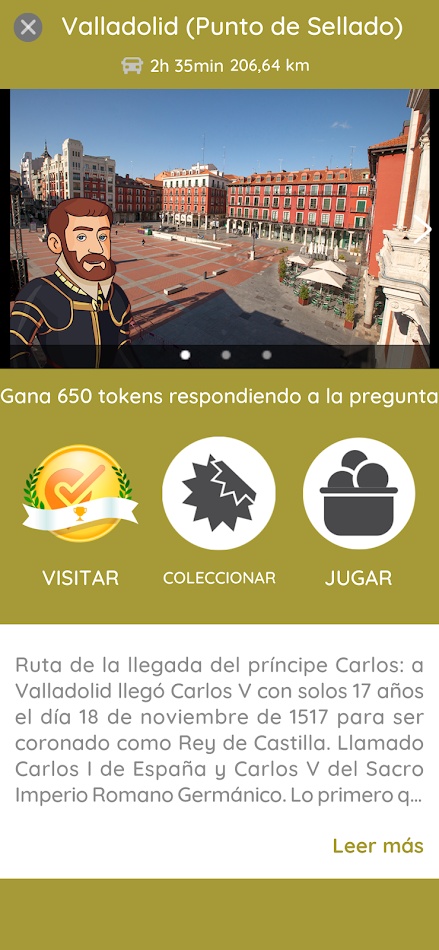 #5. Rutas de Carlos V Game (Android) 由: Play&go experience
