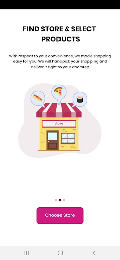 Android application Cake Hut screenshort