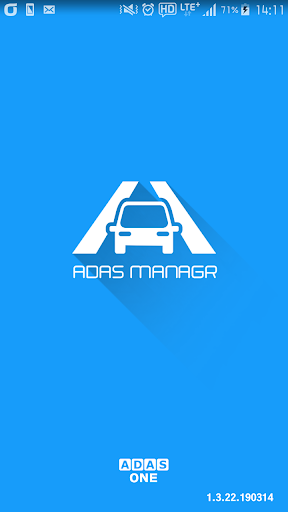 Android application ADAS MANAGER - AXON 3.2 screenshort
