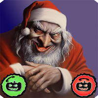 Evil Santa Claus Video Call