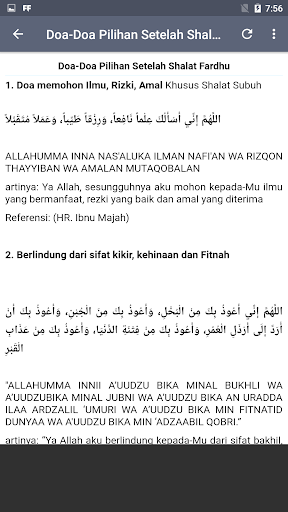 Kumpulan Doa Sesudah Sholat