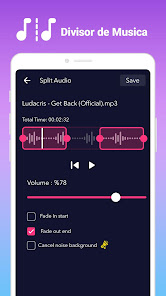 Captura 5 AudioApp: Editor de Audio, Cor android
