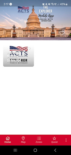 Android application ACTS Explorer screenshort