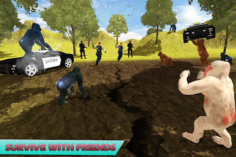 Gorilla Escape City Jail Survival 3.2 APK screenshots 11