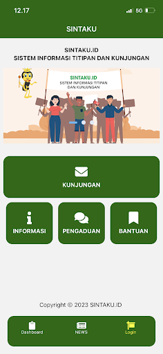 Android application SINTAKU ID screenshort