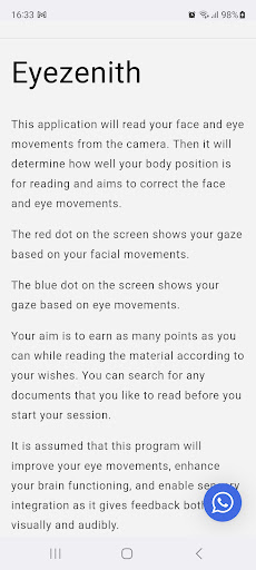 Eye zenith Screen 3