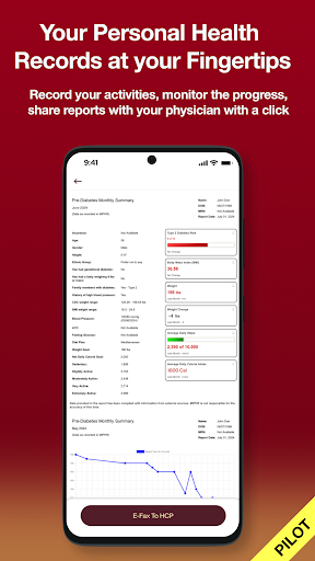 MiPHR Prediabetes Mobile App Screen 3